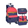Kit Mochilete Lancheira E Estojo Mulher Maravilha 51335 - 1