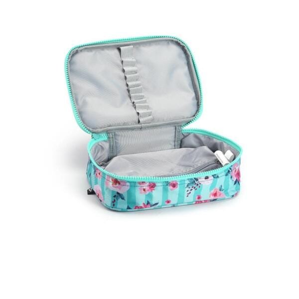 Kit Mochila Feminina Floral Acqua G Com Lancheira E Estojo - 5