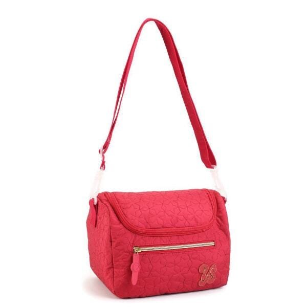 Kit Mochila Feminina Capricho Rodinha Vermelha E Lancheira - 3