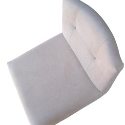Kit 02 Banquetas Luma Base de Ferro Sued Bege - D'classe Decor - 5