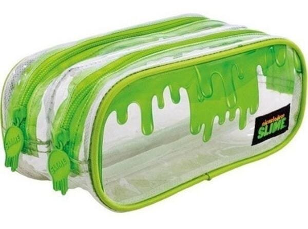 Kit Mochila Slime Preta 2 Nickelodeon + Estojo Transparente - 6