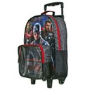 Ver imagem 2 de Kit Mochila Carrinho Lancheira Estojo E Copo Avengers 11623