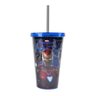 Kit Mochila Carrinho Lancheira Estojo E Copo Avengers 11623 - 6