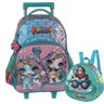 Kit Mochila Rodas 35102 Poopsie Verde Água Slime e Lancheira - 1