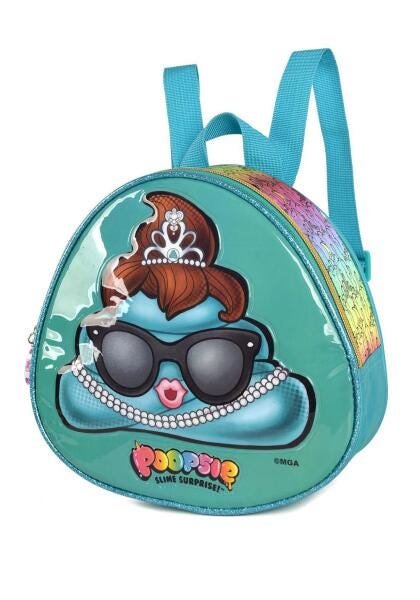 Kit Mochila Rodas 35102 Poopsie Verde Água Slime e Lancheira - 9