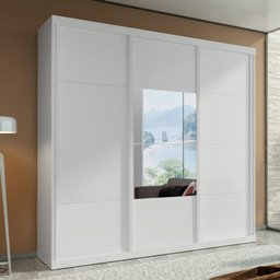 Guarda-Roupa 100% MDF 3 Portas e 4 Gavetas Eco 01 Bom Pastor - 2