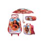 Kit Mochila Rodas Moana Infantil Lancheira Estojo Sombrinha - 1