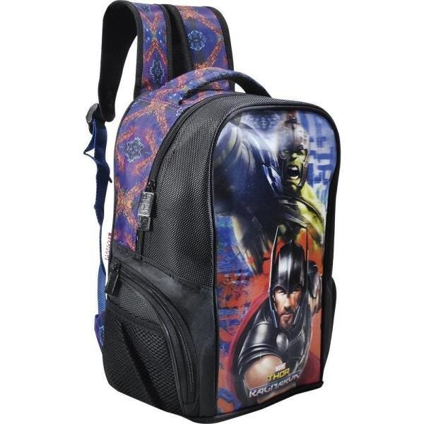 Kit Mochila Costas + Lancheira + Estojo Thor Gladiators - 3