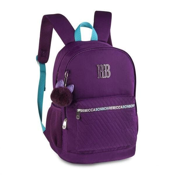 Kit Mochila Costas E Estojo Rebecca Bonbon Rb2059 Faculdade - 1