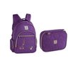 Kit Mochila E Estojo Rebecca Bonbon 2086 Roxa Juvenil - 1