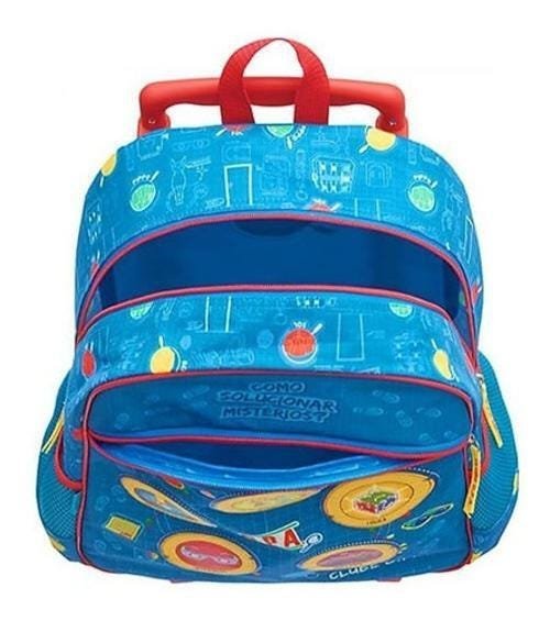 Kit Dpa Infantil Mochila De Rodinha Estojo Duplo Dpa Pacific - 3