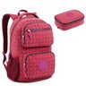 Kit Mochila Feminina Capricho Escolar Tam G Com Estojo - 1