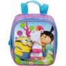 Kit Com Mochila Com Rodas + Lancheira Minions Fluffadelic - 6