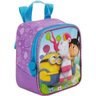 Kit Com Mochila Com Rodas + Lancheira Minions Fluffadelic - 7