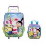 Kit Com Mochila Com Rodas + Lancheira Minions Fluffadelic - 1