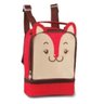 Kit Mochila Carrinho Infantil+Lancheira Térmica Raposa - 2
