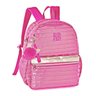 Kit Mochila E Estojo Rebecca Bonbon Pink Holográfica 2020 - 2