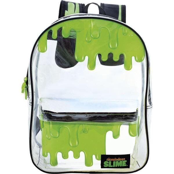 Kit Mochila Slime Nickelodeon Nick + Estojo Transparente - 2