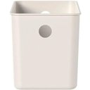 Ver imagem 3 de 2 Cestos Organizadores Multiuso Empilháveis 4,2l Retangular 26x12x13cm com Perfurações Flow