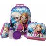 Kit Mochila Frozen de Rodinhas com Lancheira e Estojo - 1
