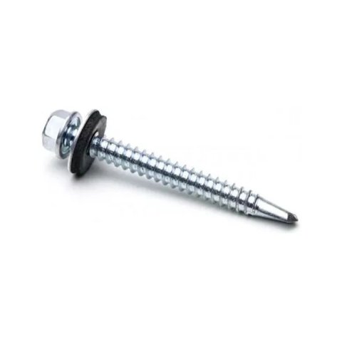Parafuso Auto Brocante Ponta Ogivada 12x1.1/2" 100un - Mdfer