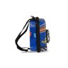 Mochila Escolar Hot Wheels Carro Azul Muscle Lancheira 3d - 2