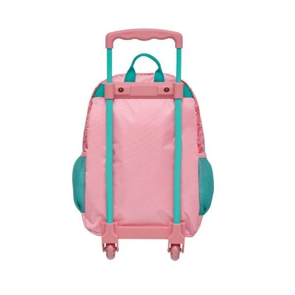 Mochila De Rodinha Pack Me Flamingo com Lancheira - 3