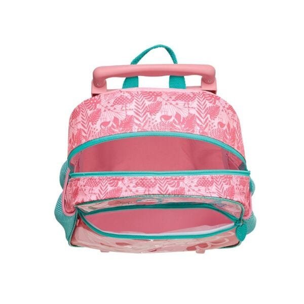 Mochila De Rodinha Pack Me Flamingo com Lancheira - 6