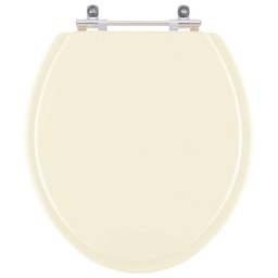 Assento Sanitario Poliester Convencional Oval Pergamon (bege Claro) para Vaso Celite - 1