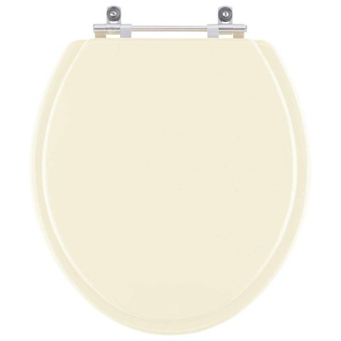 Assento Sanitario Poliester Convencional Oval Pergamon (bege Claro) para Vaso Celite