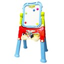 Ver imagem 3 de Lousa Magnética Infantil 3 Em 1 Quadro Branco e Negro 48 Pçs