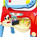 Ver imagem 6 de Lousa Magnética Infantil 3 Em 1 Quadro Branco e Negro 48 Pçs