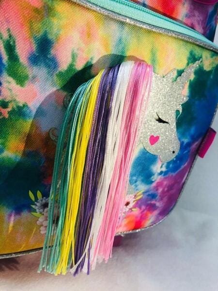 Kit Mochila + Lancheira + Estojo Dupl Unicornio Holografico - 7