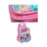 Kit Mochila Carrinho Alças Estojo Lol Surprise Pink Glitter - 4