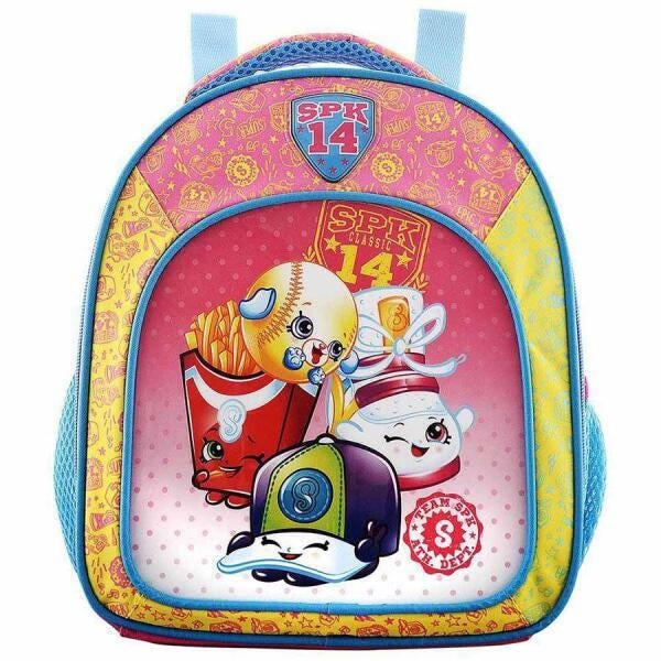 Kit Mochila Com Rodas E Lancheiera Shopkins Spk 6820K2 - 5