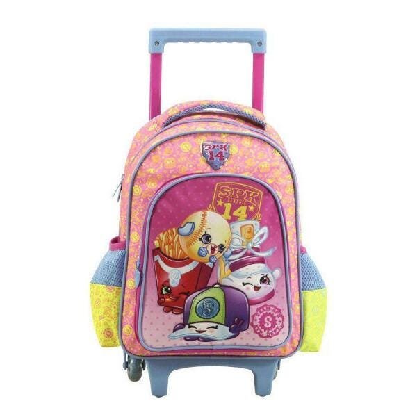 Kit Mochila Com Rodas E Lancheiera Shopkins Spk 6820K2 - 3