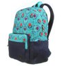 Kit Mochila e Estojo Jeans Floral Capricho 11922 - 2
