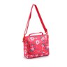Kit Mochila Feminina Capricho Vermelho G - Lancheira Estojo - 3