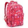 Kit Mochila Feminina Capricho Vermelho G - Lancheira Estojo - 2