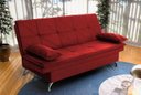 Ver imagem 1 de Sofá Cama Pérsia 3 Lugares Suede Velut - King House