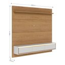 Ver imagem 2 de Painel para Tv Home Suspenso Tahiti 1.8 Freijo Off White Matte – Colibri