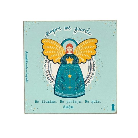 Quadro Box Sempre Guarde em Mdf 12x12