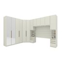 Ver imagem 1 de Quarto Modulado Casal 6 Peças Seletto Areia