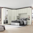 Ver imagem 2 de Quarto Modulado Casal 6 Peças Seletto Areia