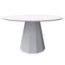 Ver imagem 1 de Mesa de Jantar Isis 1,35X1,35 Off White New Ceval