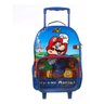 Kit Mochila Super Mario De Rodas Com Lancheira E Estojo - 4