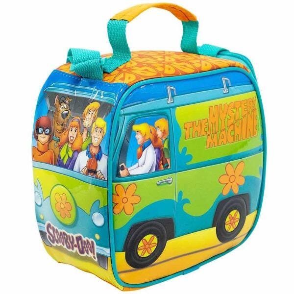 Kit Mochila Lancheira Estojo Scooby-Doo Mystery Xeryus 8883 - 5