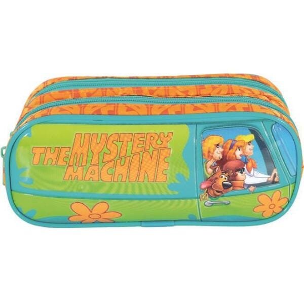 Kit Mochila Lancheira Estojo Scooby-Doo Mystery Xeryus 8883 - 7