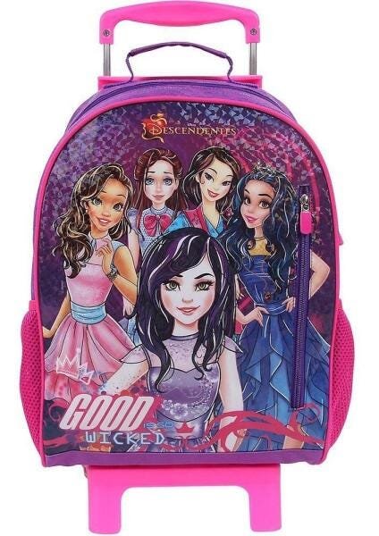 Kit Mochila Lancheira E Estojo Descendentes 30141 Dermiwill - 2