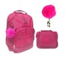 Kit Mochila + Lancheira + Chaveiro Reb Bonbon Rb2080 Rosa - 1